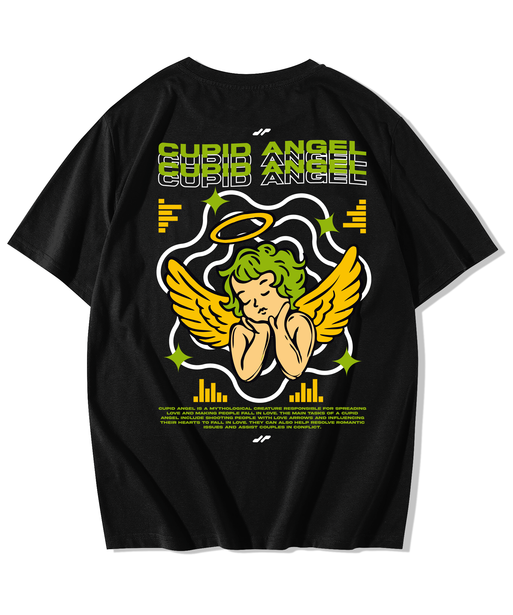 Alfaq Cupid angel Oversized T-Shirt
